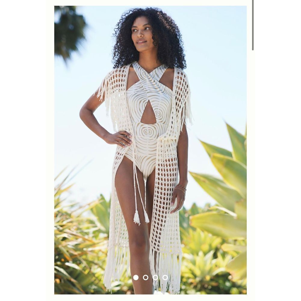 Anthropologie Knit Kaftan - Picture 1 of 4